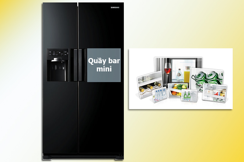 Tủ lạnh Samsung 506 lít RS22HZNBP1/XSV