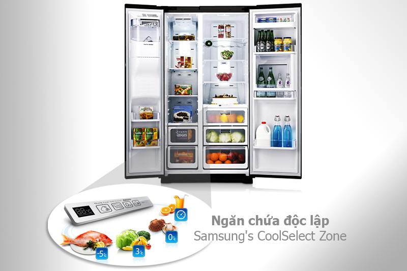 Tủ lạnh Samsung 506 lít RS22HZNBP1/XSV
