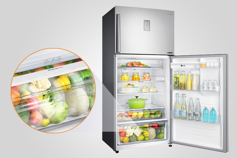 Samsung RT50H6631SL/SV có ngăn giữ ẩm thông minh