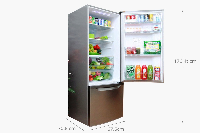 Tủ lạnh Panasonic NR-BW465 400 lít