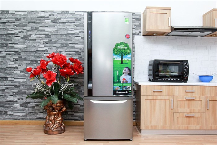 Tủ lạnh Panasonic 400 lít NR-BW465 Màu Xám