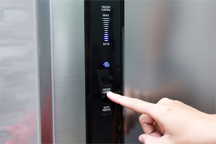 Tủ lạnh Panasonic 400 lít NR-BW465 Màu Xám