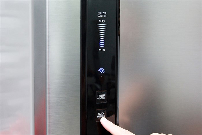 Tủ lạnh Panasonic 400 lít NR-BW465 Màu Xám