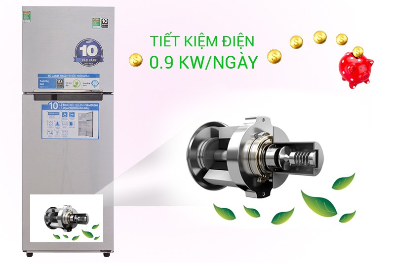 Samsung RT29FARBDSA/SV sử dụng công nghệ Inverter