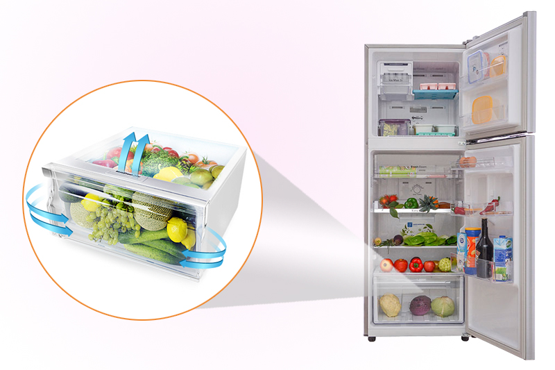 Samsung RT29FARBDSA/SV có ngăn rau củ thông minh