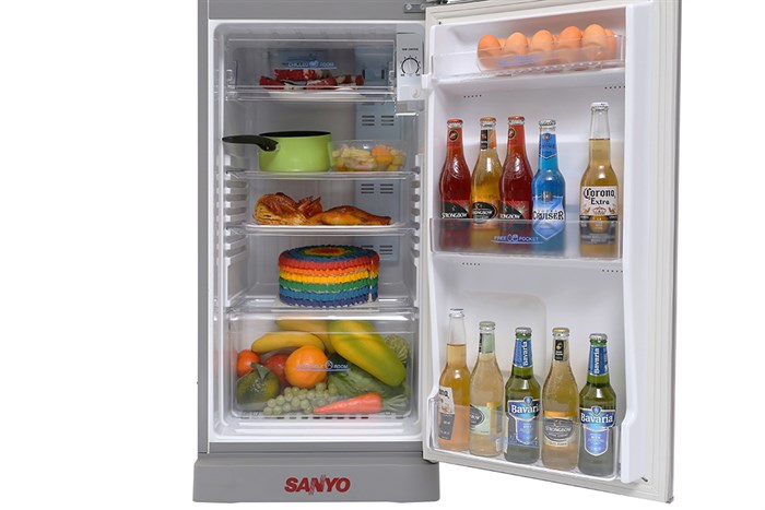 Tủ lạnh Sanyo SR-165RN 150 lít Màu Bạc
