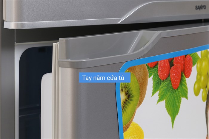 Tủ lạnh Sanyo SR-165RN 150 lít Màu Bạc