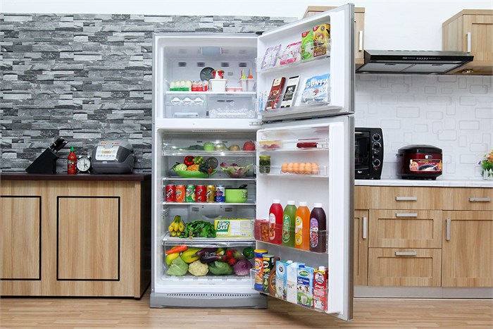 Tủ lạnh Electrolux 440 lít ETE4407SD Màu Inox