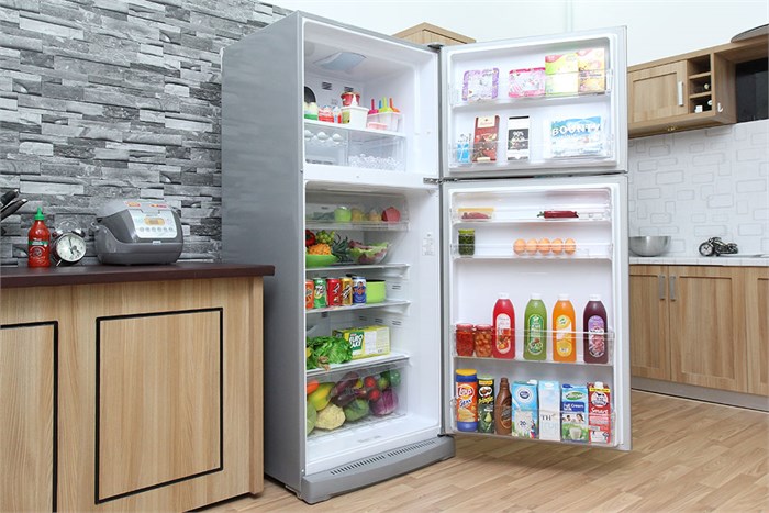 Tủ lạnh Electrolux 440 lít ETE4407SD Màu Inox