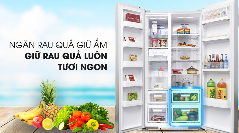 Tủ lạnh Hitachi Inverter 605 lít R-S700PGV2 GS