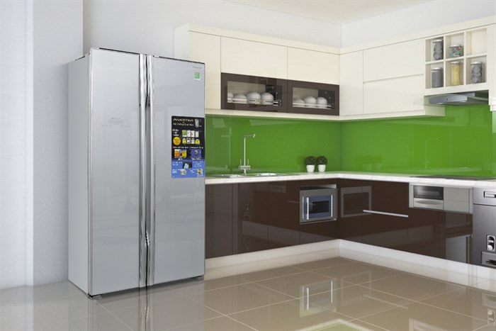 Tủ lạnh Hitachi Inverter 605 lít R-S700PGV2 GS Màu Bạc