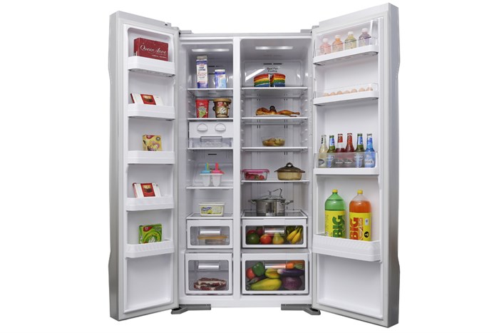 Tủ lạnh Hitachi Inverter 605 lít R-S700PGV2 GS Màu Bạc