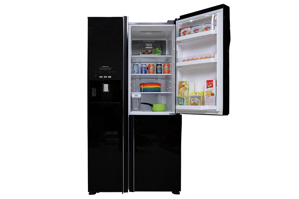 Tá»§ láº¡nh Hitachi Inverter 584 lÃ­t R-M700GPGV2 GBK hÃ¬nh 4