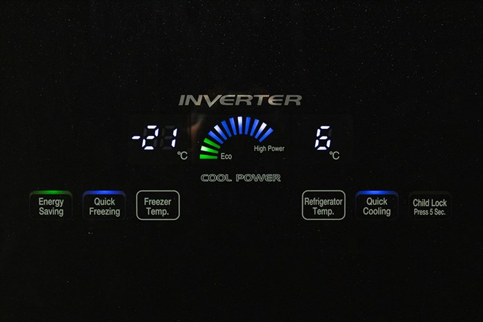 Tủ lạnh Hitachi Inverter 429 lít R-WB545PGV2 GBK Màu Đen
