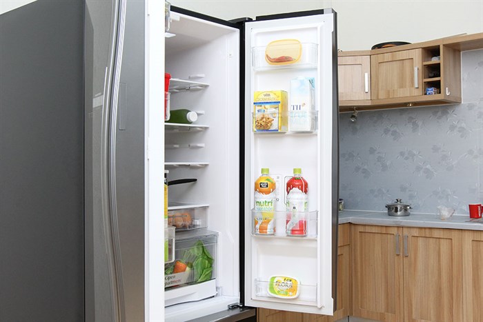 Tủ lạnh Hitachi Inverter 429 lít R-WB545PGV2 GBK Màu Đen
