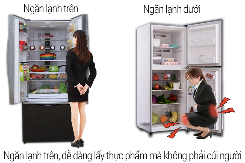 Ngăn lạnh trên
