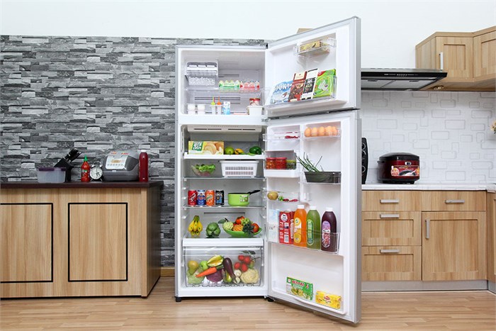 Tủ lạnh Toshiba 409 lít GR-T46VUBZ Màu Bạc