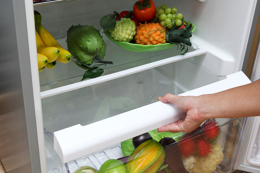 Ngăn rau củ rộng lớn, thuận tiện Ngăn rau củ rộng lớn, thuận tiện