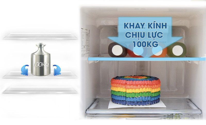 Khay kính chịu lực bền bỉ lên đến 100 kg Khay kính chịu lực bền bỉ lên đến 100 kg