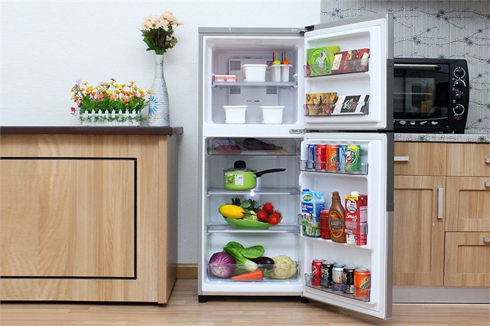 Tủ lạnh Panasonic NR-BJ186 167 lít Màu Bạc