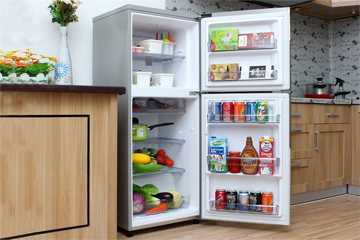 Tủ lạnh Panasonic NR-BJ186 167 lít Màu Bạc