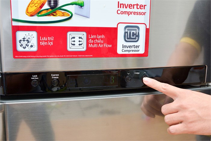 Tủ lạnh LG GR-L352S 288 lít Màu Xám