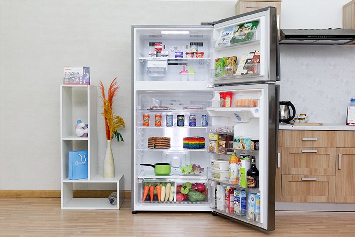 Tủ lạnh LG Inverter 458 lít GR-L602S Màu Xám