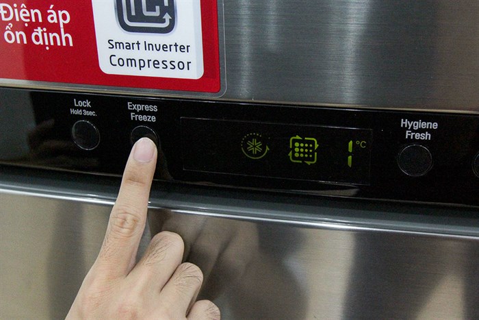 Tủ lạnh LG Inverter 458 lít GR-L602S Màu Xám