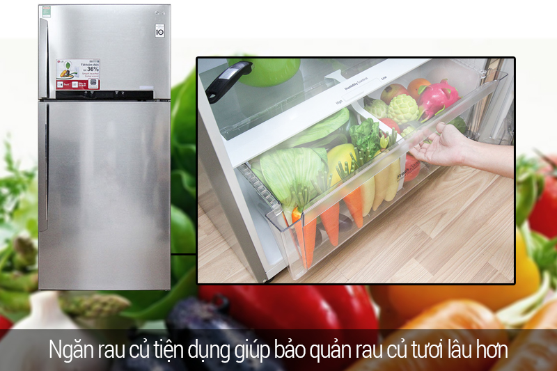 Ngăn rau củ
