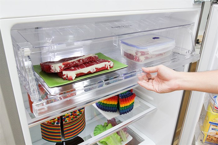 Tủ lạnh LG Inverter 490 lít GR-L702S Màu Xám