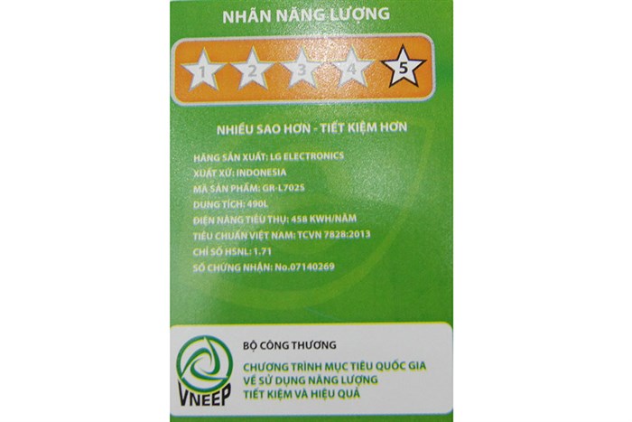 Tủ lạnh LG Inverter 490 lít GR-L702S Màu Xám