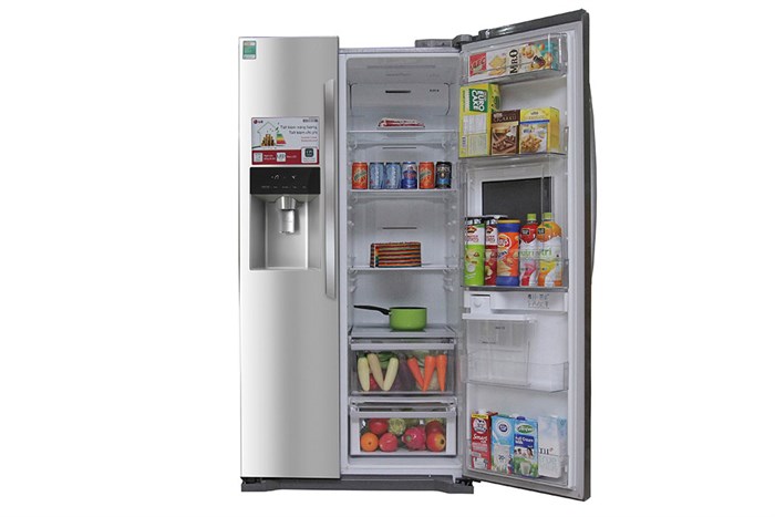 Tủ lạnh LG Inverter 501 lít GR-P227GS Màu Xám