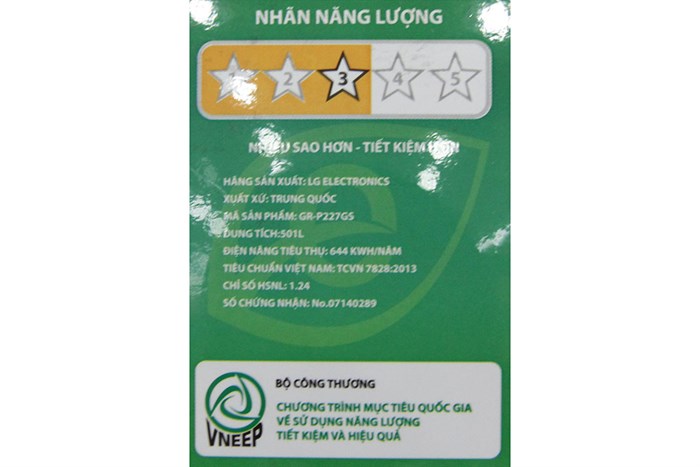 Tủ lạnh LG Inverter 501 lít GR-P227GS Màu Xám