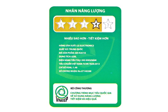 Tủ lạnh LG 629 lít GR-R267JS Màu Xám