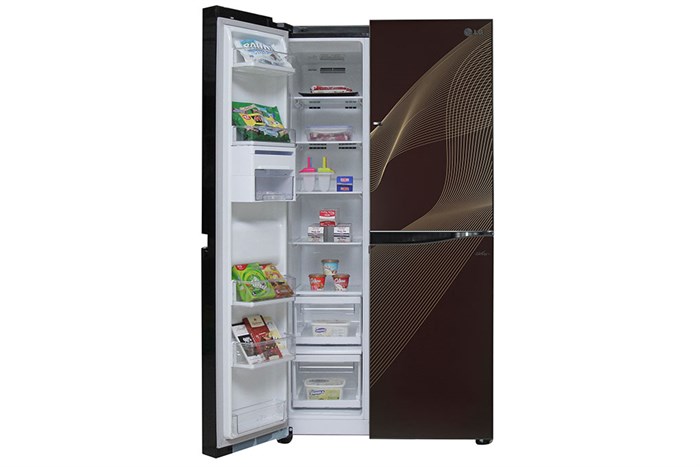 Tủ lạnh LG 629 lít GR-R267LGK Màu Nâu