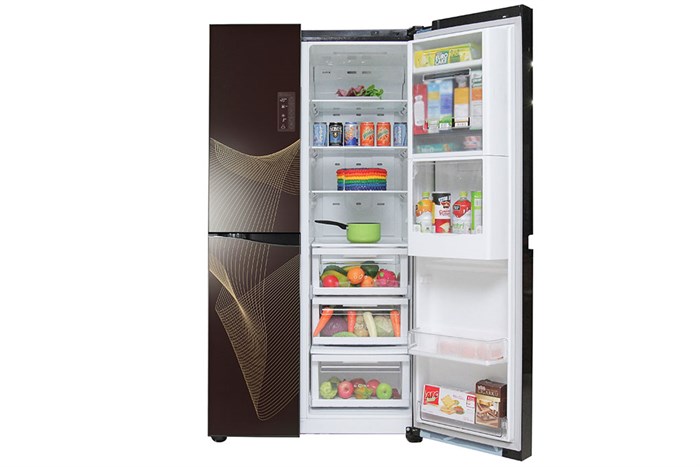 Tủ lạnh LG 629 lít GR-R267LGK Màu Nâu