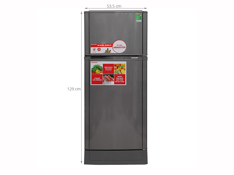 Thông số kỹ thuật Tủ lạnh Sharp 165 lít SJ-16VF2
