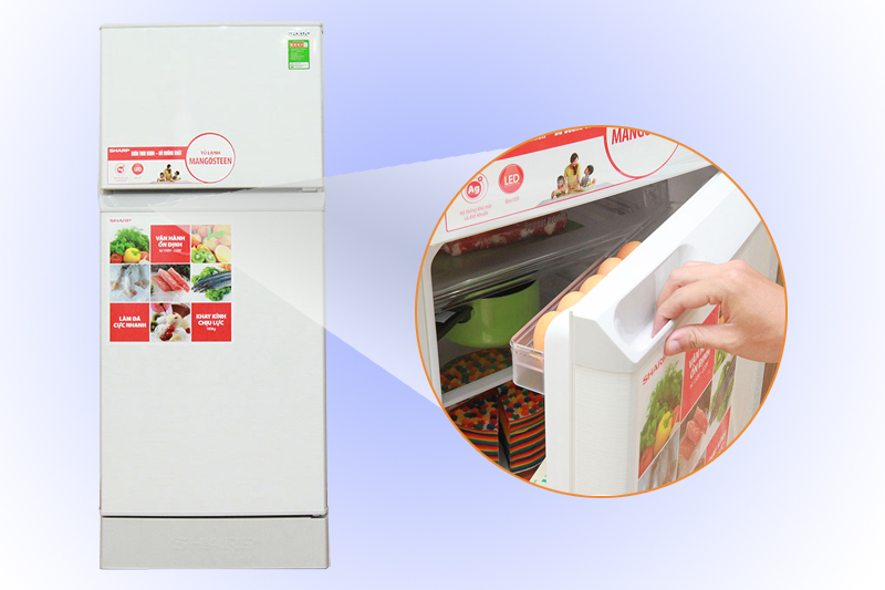 Sharp SJ-173E có thiết kế nhỏ gọn