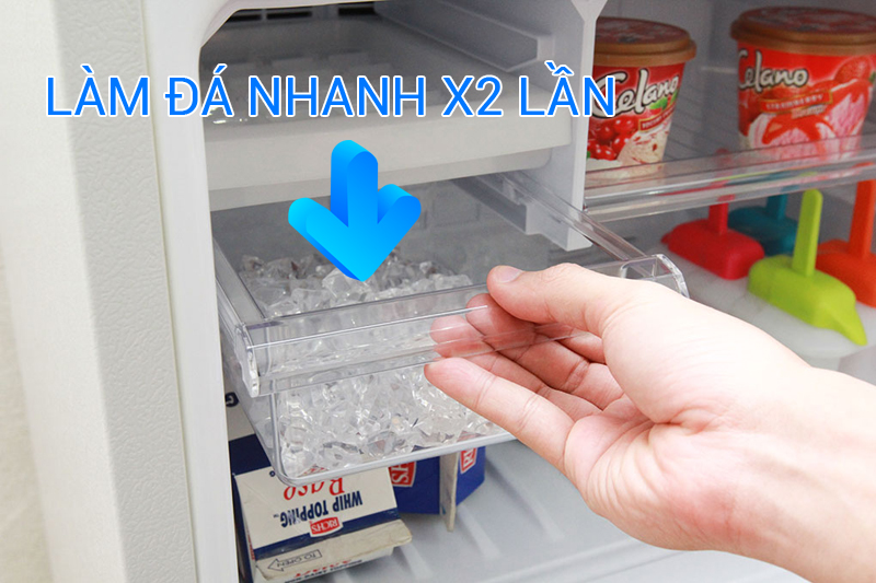 Sharp SJ-173E làm đá nhanh