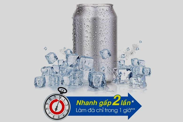 Chức năng làm đá cực nhanh