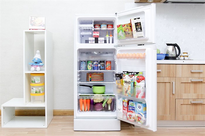 Tủ lạnh Sharp 180 lít SJ-193E Màu Trắng