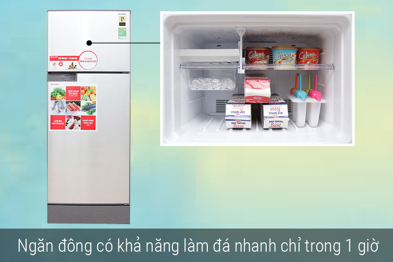Ngăn đông làm đá nhanh