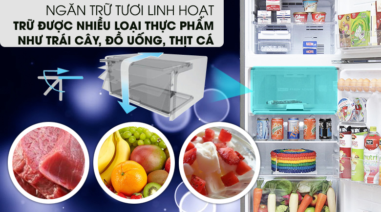 Tủ lạnh Sharp 196 lít SJ-211E