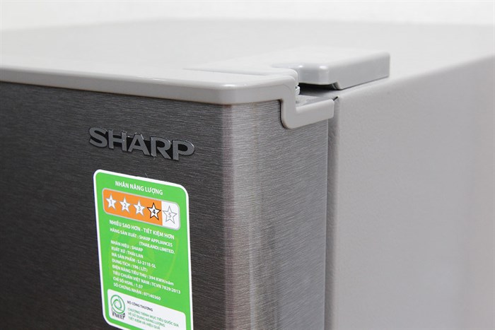 Tủ lạnh Sharp 196 lít SJ-211E Màu Xám
