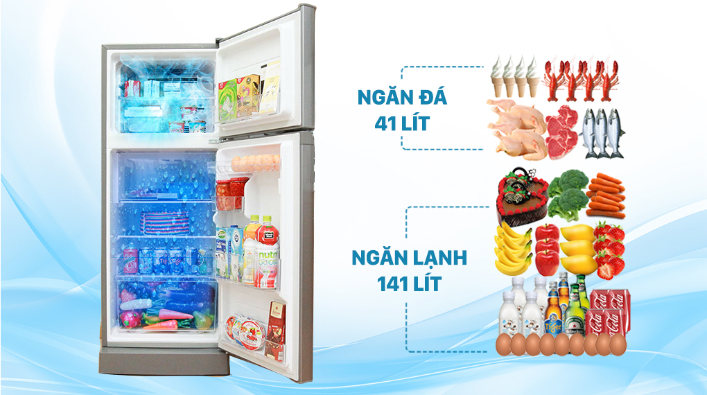 Tủ lạnh Sharp 182 lít SJ-212E