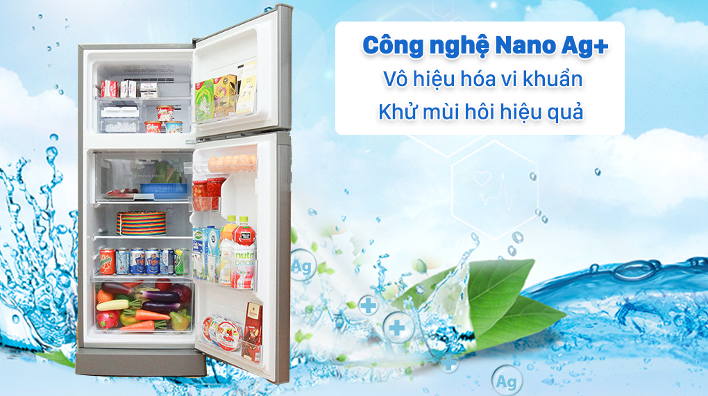 Tủ lạnh Sharp 182 lít SJ-212E