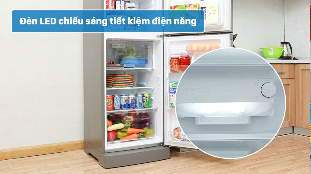 Tủ lạnh Sharp 182 lít SJ-212E