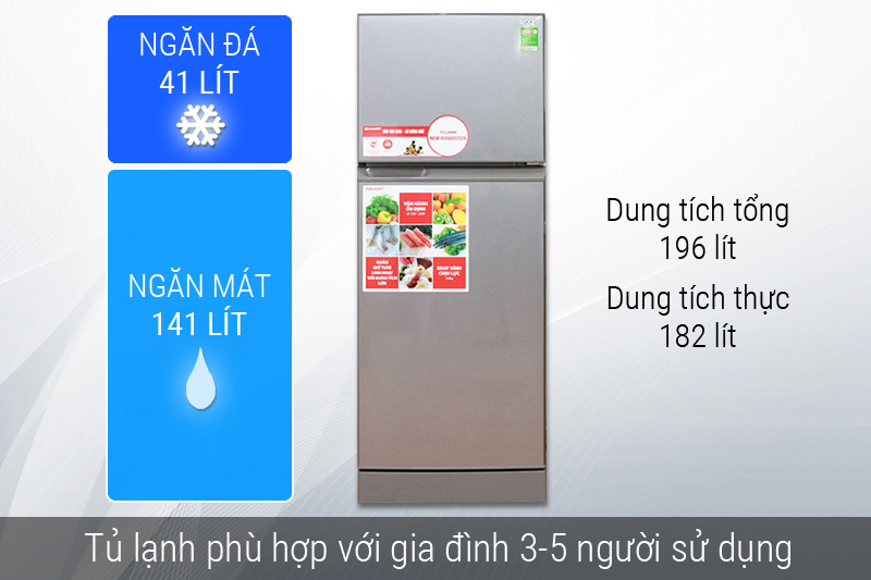 Dung tích tủ lạnh