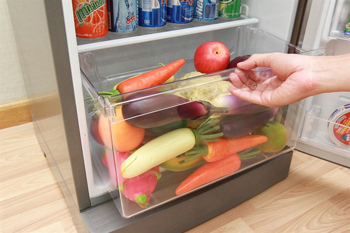 Tủ lạnh Sharp 196 lít SJ-217P Màu Bạc