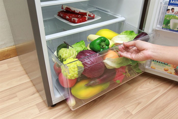 Tủ lạnh Sharp 314 lít SJ-X315E Màu Bạc